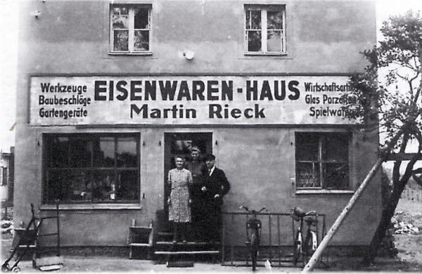 Eisenwaren-Haus Martin Rieck - Foto: Archiv Siegfried Groß