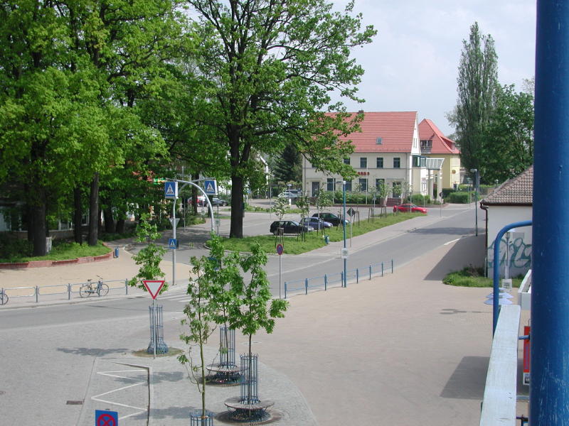Der Bahnhofsvorplatz