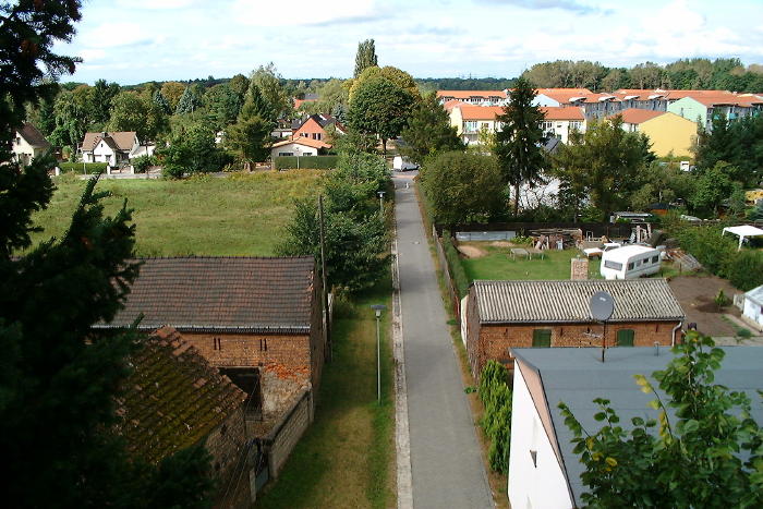 Fredersdorf von oben